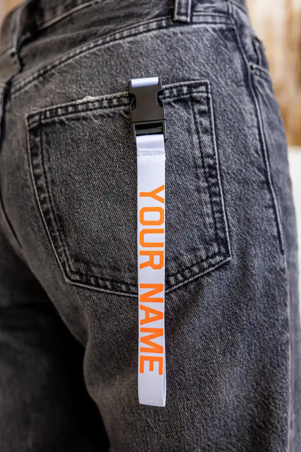 Custom Name Key Lanyard