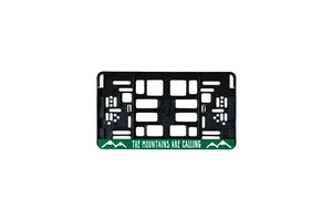 Mountains are calling License Plate Holder