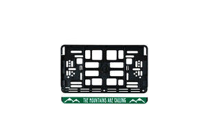 Mountains are calling License Plate Holder