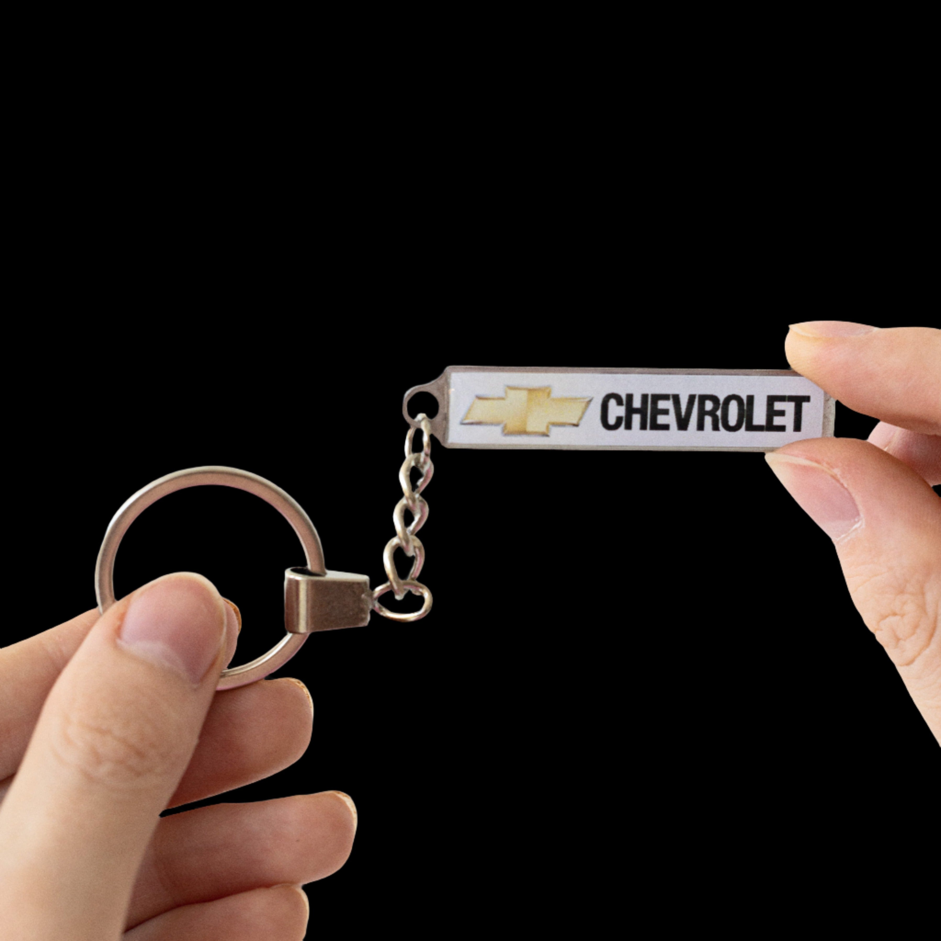 chevrolet logo keychain