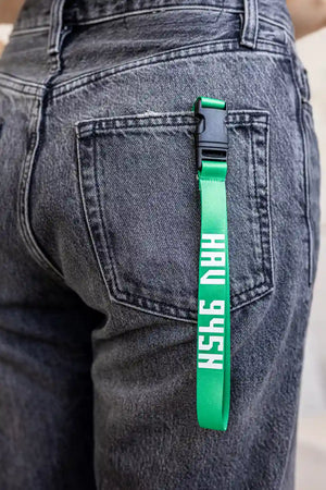 Green Key Lanyard