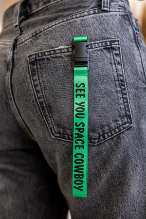 See You Space Cowboy Key Lanyard